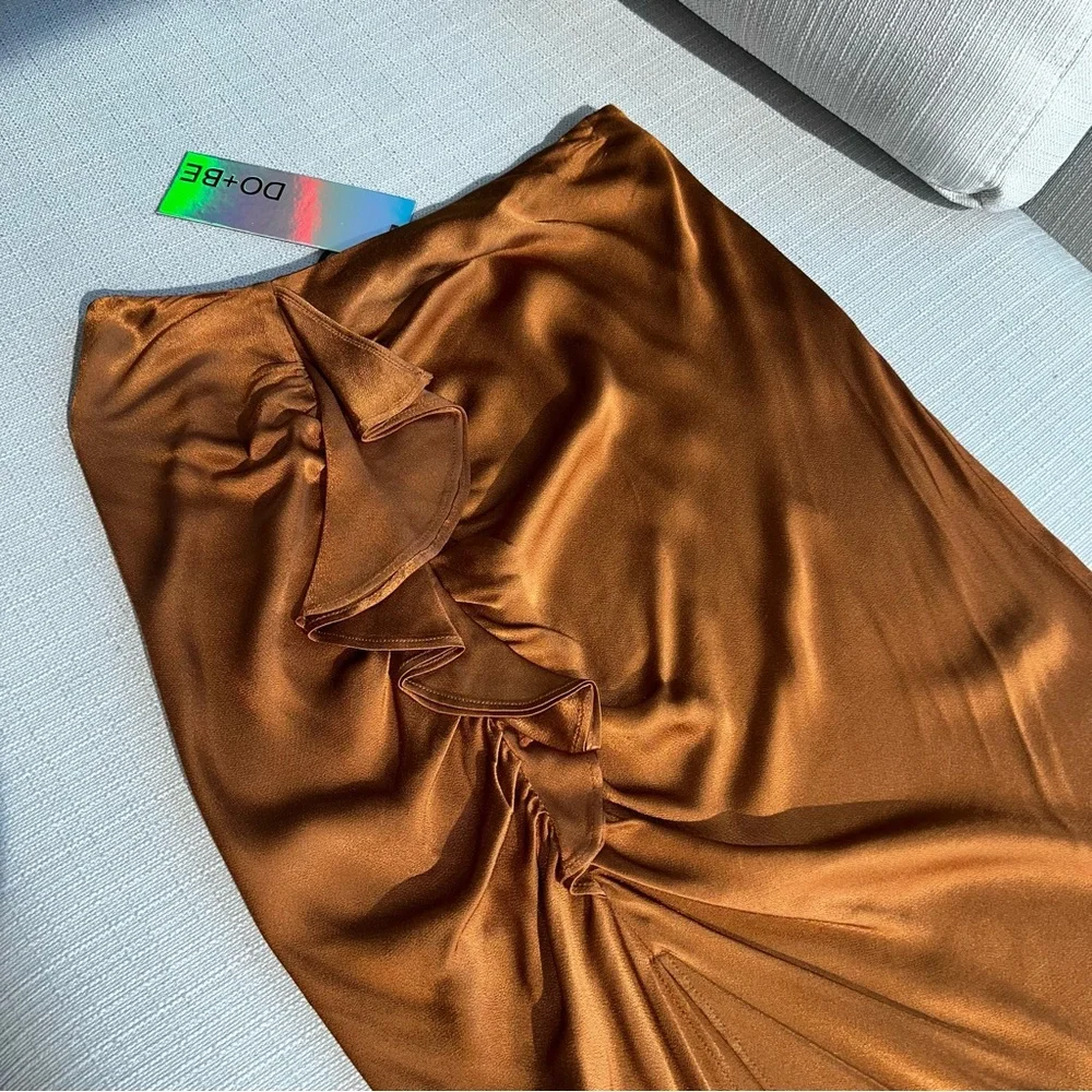 DO+BE Split Midi Skirt Size Small - Picture 3 of 4